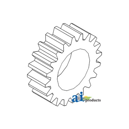 Pinion Gear, Used W/ A-R43016 Shaft 6.6 X6.4 X4.4